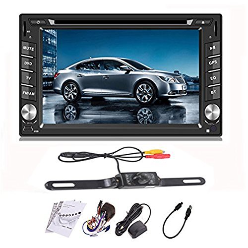 iMeshbean 6.2″ 16: 9 High Resolution Screen GPS Navigation HD Double 2 DIN Car Stereo DVD Player Bluetooth iPod MP3 TV + Car Wireless Backup Camera Review | by rearviewcameraforcars