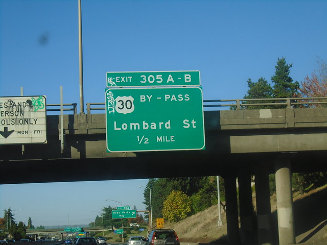 I-5 North - Exit305 A-B