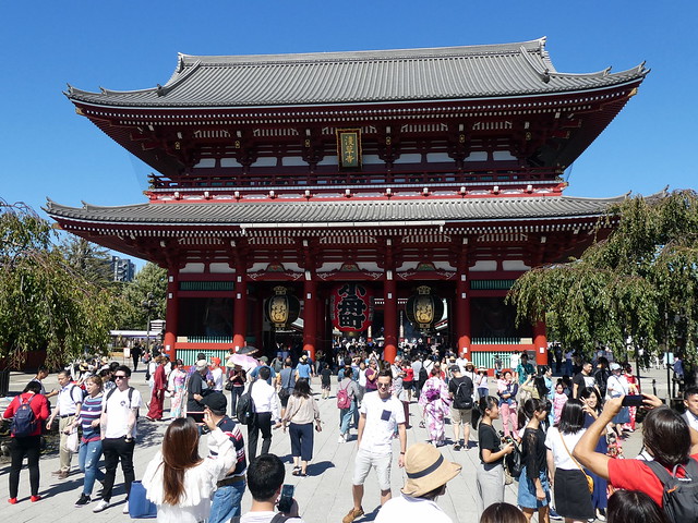 Sensoji (Asakusa Kannon Temple) in Asakusa, Tokyo