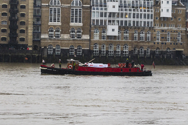 Massey Shaw on the Thames