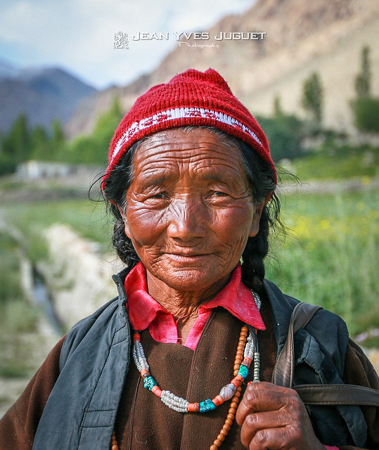 Grand mère du Ladakh, Inde Himalayenne - Grandma of Ladakh, Himalayan India