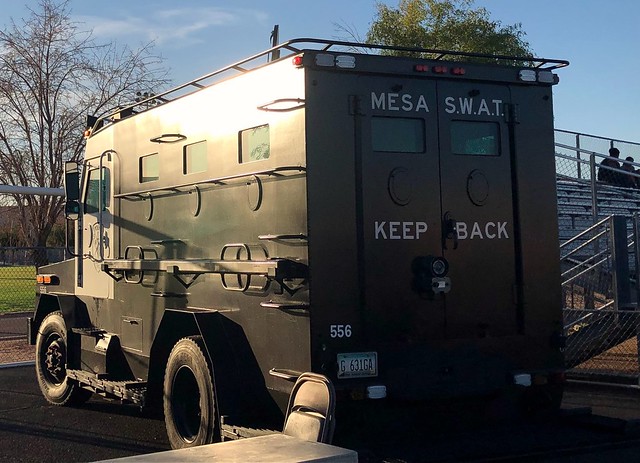 Mesa Police S.W.A.T. truck