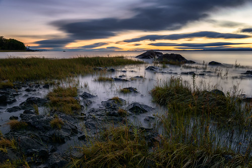 Aube à St-François de l'Île d'Orléans by _Bruno_Bouchard, Série de photos prises le 22 septembre dernier avant et après le lever de soleil à 6h32 AM, St-Franç