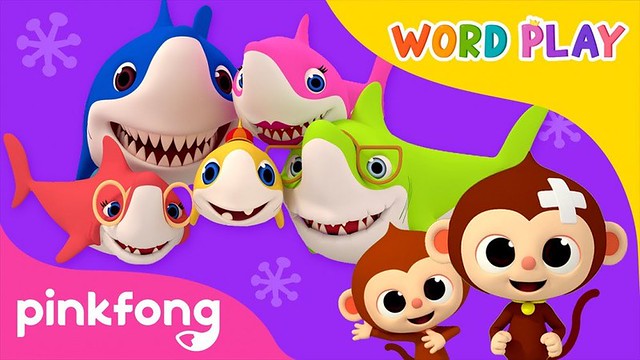 Baby Shark and more | Word Play | 3D Nursery Rhyme | +Compilation | Pinkfong Songs for children