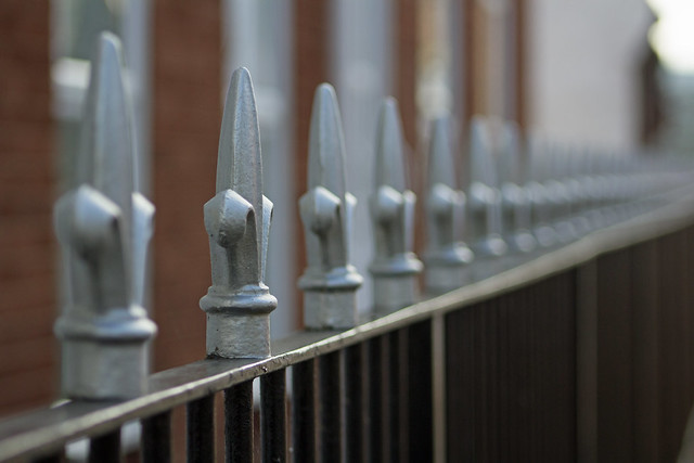 railings - Exeter City Centre - Oct 2018