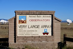 The VLA Welcome Sign