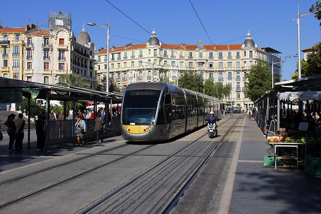 Trams in Nice