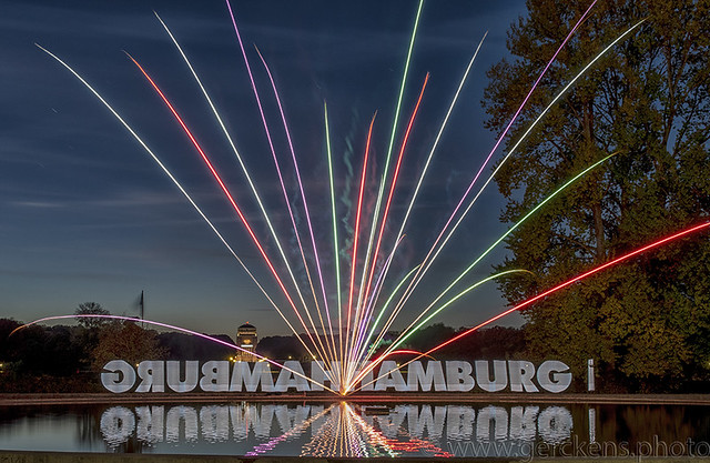 Lightpainting and Steelwool Fun in Hamburg