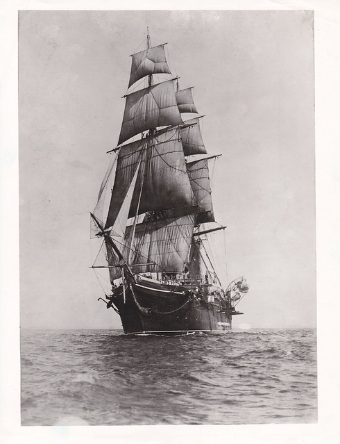 USS Hartford at Long Island Sound - August 10, 1905