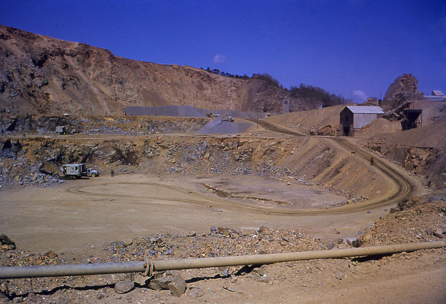 Mine/quarry in Cornwall, 1950s