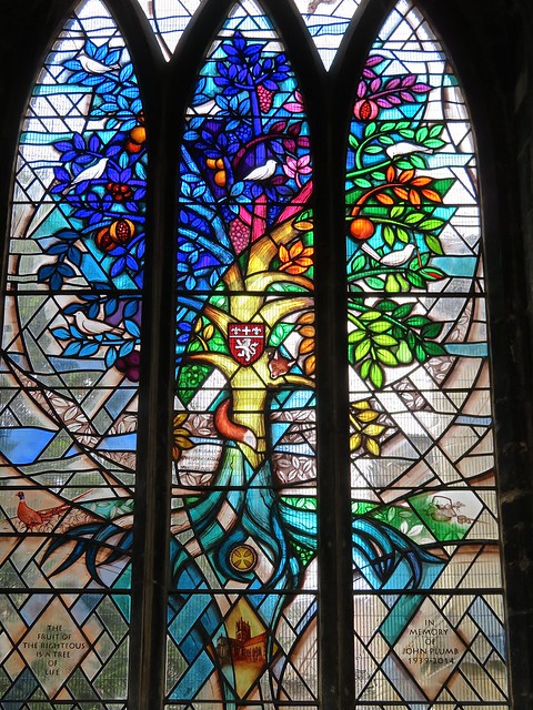 Melton Mowbray - St Mary's Church - Stained Glass - Tree of Life Window.