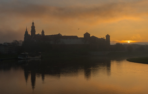 castle castelo poland polónia krakow cracóvia landscape sunrise sol river water mirror sony tamron18200 sun àgua espelho