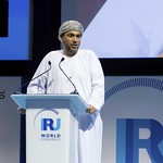 Abdulrahman bin Salim Al Hatmi during plenary 4 session at IRU World Congress