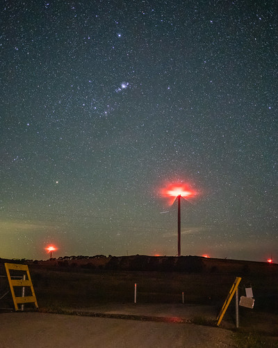 airglow astronomy astrophotography crookwell goulburn milkyway night nightscapes sky stars turbine wayo windfarm