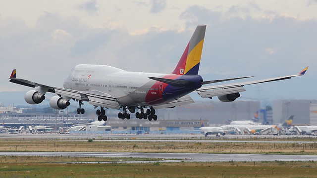 HL7428 | Boeing 747-48E | Asiana Airlines