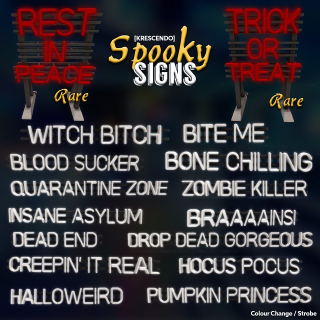 [Kres] Spooky Signs