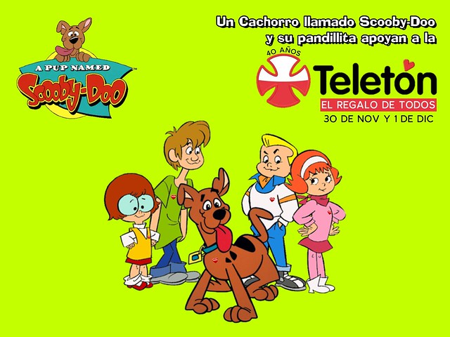 Un Cachorro llamado Scooby-Doo y su pandillita apoyan a la Teletón 2018