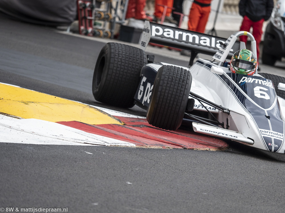 2018 Monaco GP Historique: Brabham BT49, Sunday track actio…