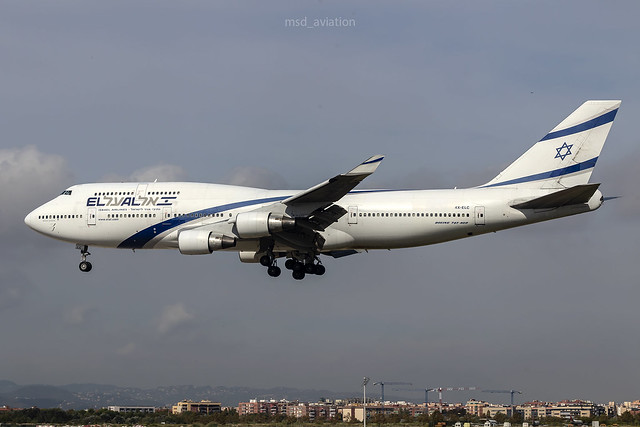Boeing 747-458 4X-ELC El Al Israel