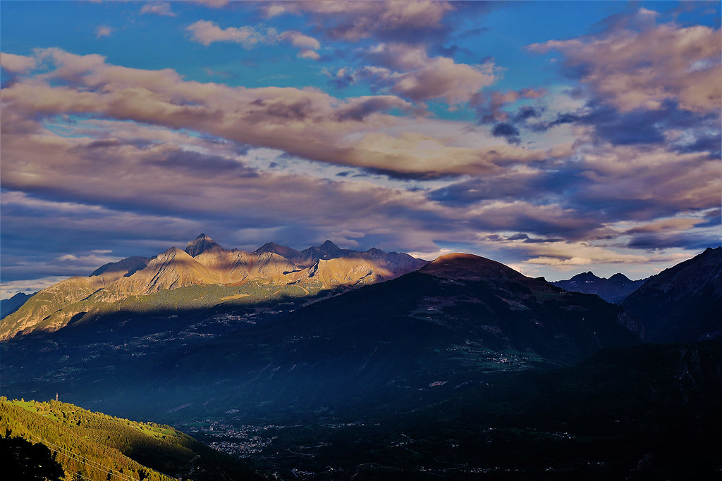 Veduta da Vens ( Val d'Aosta)