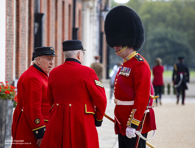 CDS Hosts His French Counterpart At The Royal Hospital Chelsea