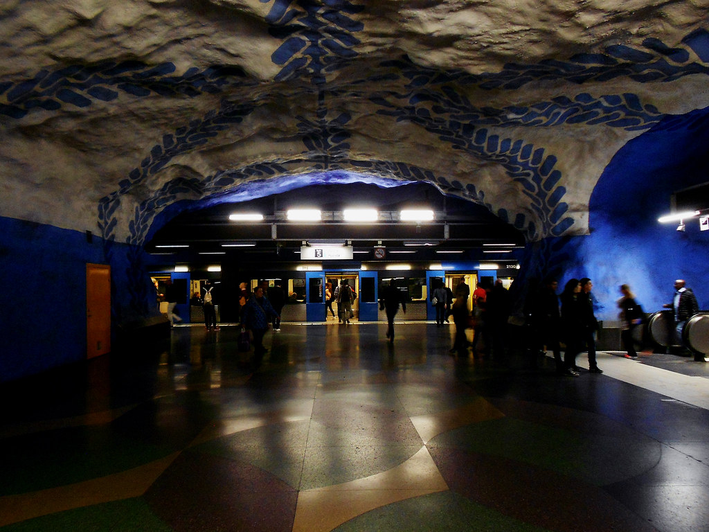 Метро Стокгольма. Станция 