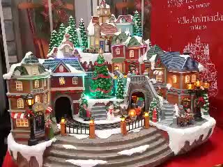 Moving Christmas Village at Costco | Here's a little more in… | Flickr