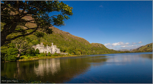 kylemore abbey ireland irlanda connemara paesaggio lago