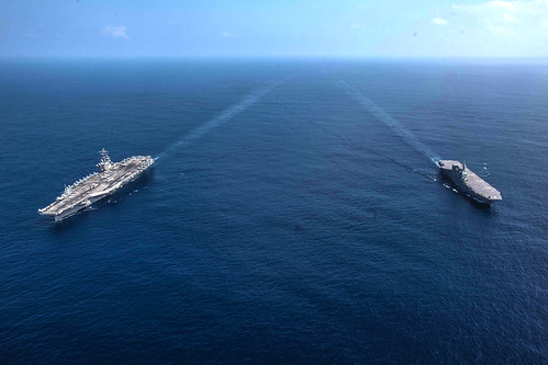Ronald Reagan and Izumo, variant | by sjrankin