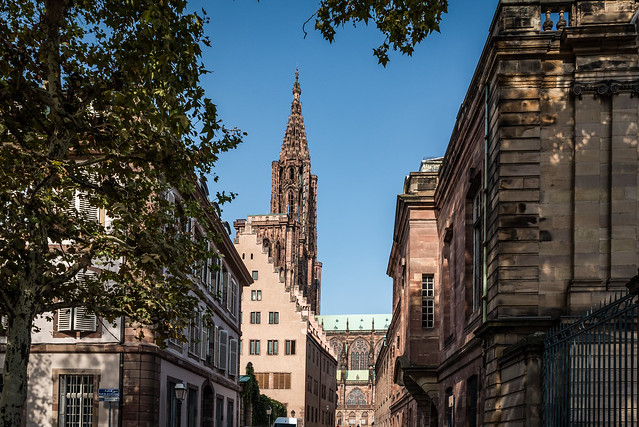 Strasbourg - Strasboug Cathedral Street View