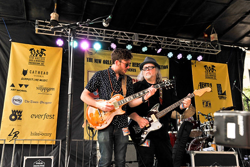 Papa Mali at Crescent City Blues & BBQ Fest - 10.14.18. Photo by Michael E. McAndrew.