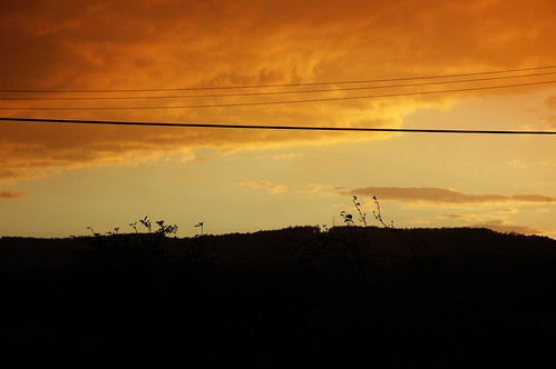 Clouds and sunset - Oblaci i Zalazak Sunca by fototeca51, Stepanje - Srbija