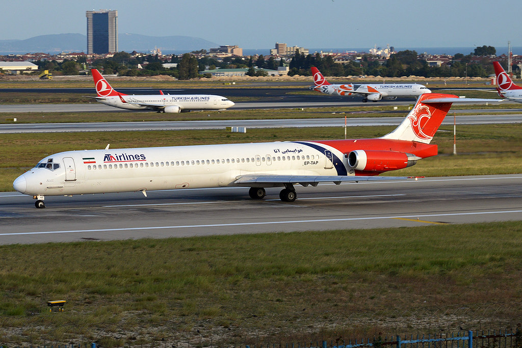 ATA Airlines, EP-TAP, McDonnell Douglas MD-83