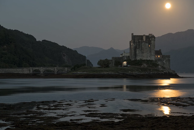 Eilean Donan Castle by Moonlight