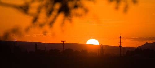 A Perfect Idaho Sunset by lancehankins, near Wilder, ID sunset id idaho portfolio wilder
