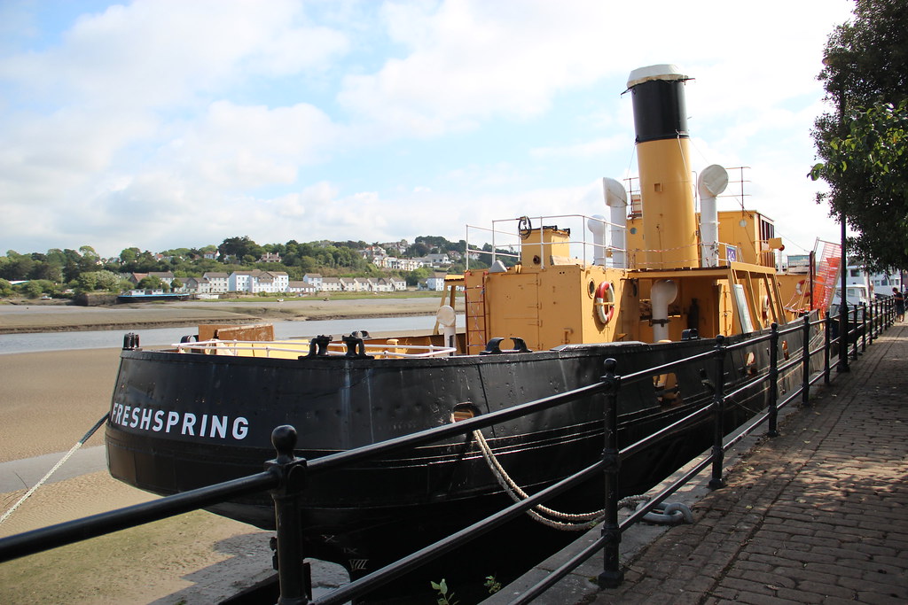 Ss Fresh Spring Inside SS Freshspring (3) | Moored on the River Torridge alongside … | Flickr