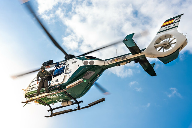 Helicóptero guardia civil
