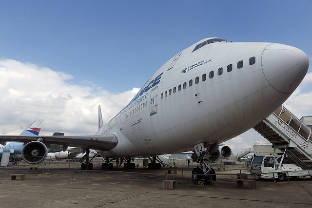 Boeing 747 F-BPVJ Air France - Le musée de l'Air et de l'Espace Le Bourget 14/8/18