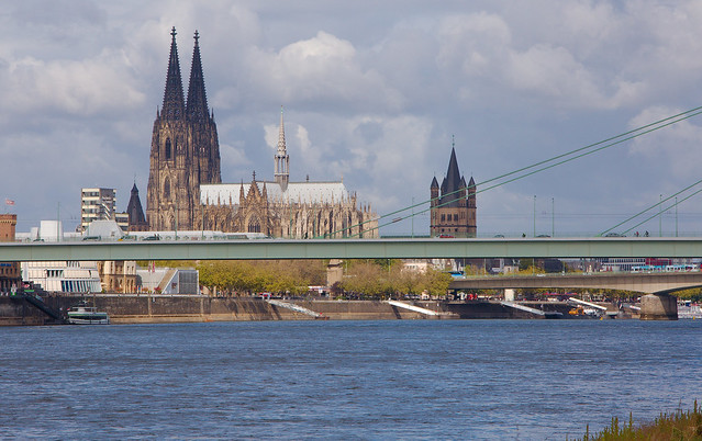 Rheinbrücken und Dom - Köln