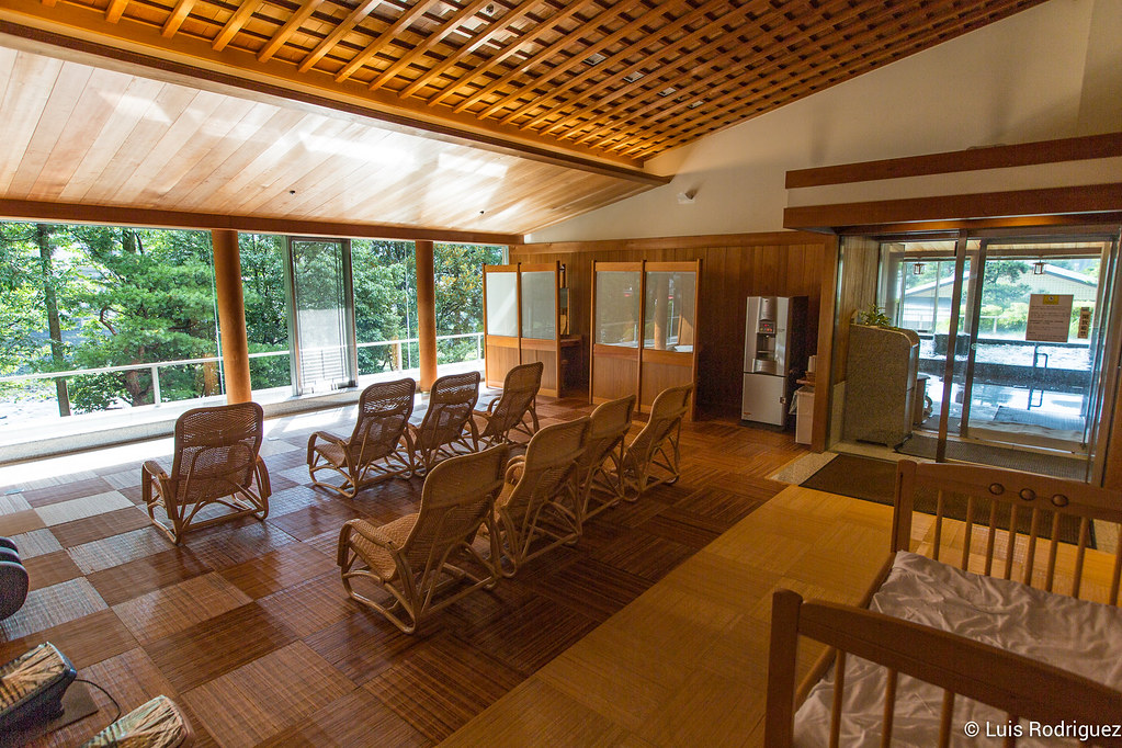 Sala de relax para cuando sales del onsen (Gero Onsen)
