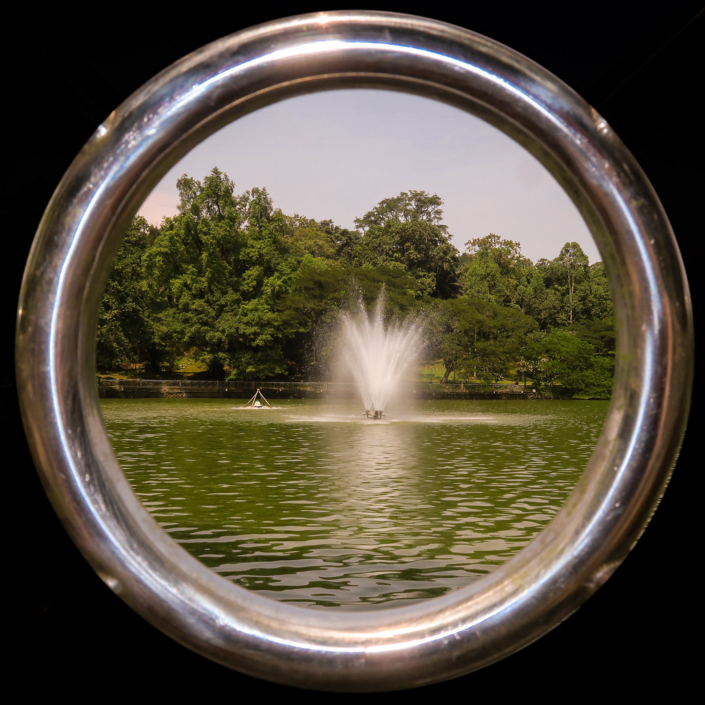 Framed Fountain,  Perdana Botanical Garden Kuala Lumpur