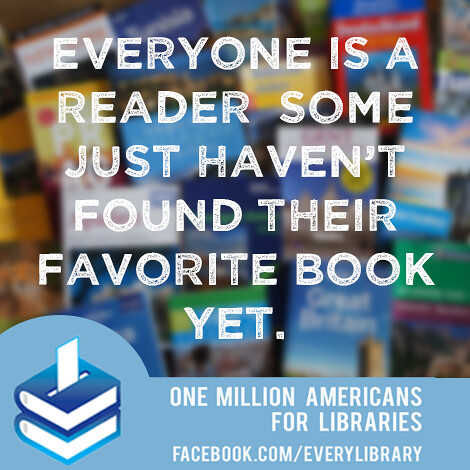 Million Americans for Libraries | Please share this image an… | Flickr