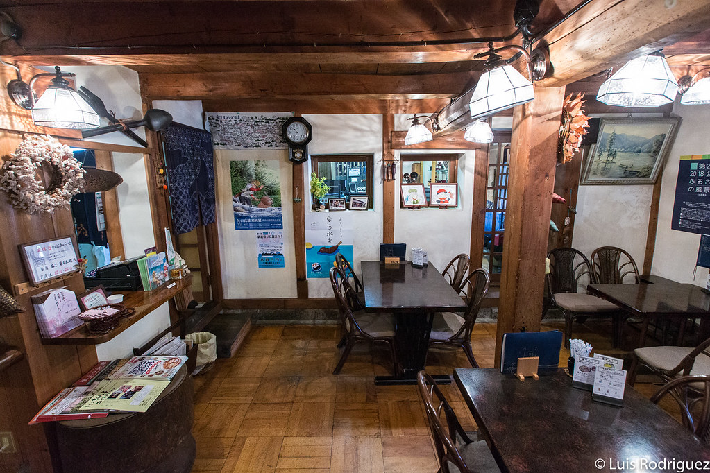 Cafetería Nuri no Sato en una antigua kura