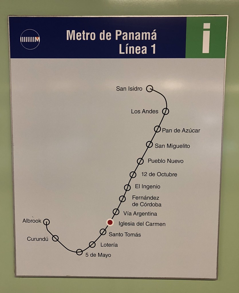 Panama City Metro Map Oct18 The Panama City Metro Map Sh Flickr