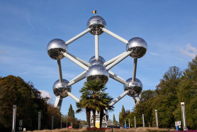 Das Atomium in Brüssel / The Atomium in Brussels