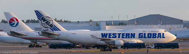 Western Global 747 at ANC
