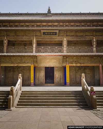 Dafo Great Buddha Temple Entrance Zhangye Gansu China | by adamrainoff