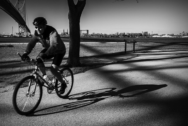 Rider's Shadow. Windsor, ON