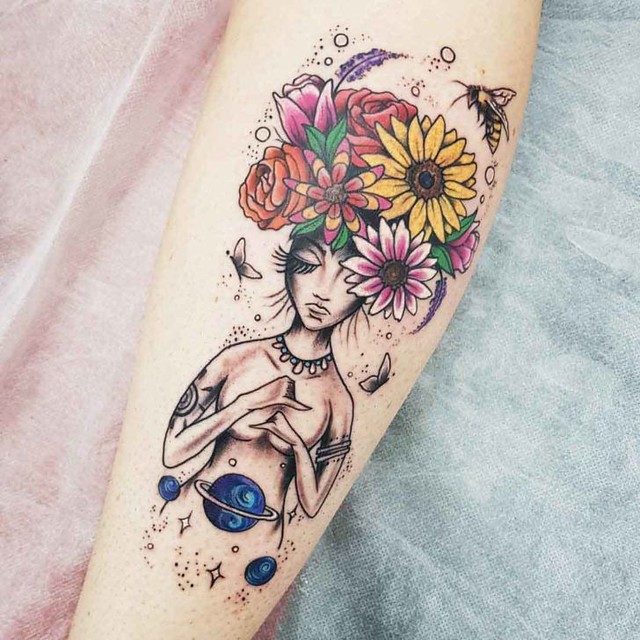 my take of mother nature.. - JC designs/tattoo | Facebook