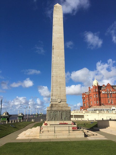 War Memorial at Blackpool erected in 1923.